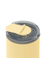 Load image into Gallery viewer, Frank Green 12oz/355ml Ceramic Coffee Cup With New Hinged Lid - Buttermilk
