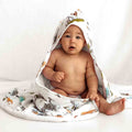 Snuggle Hunny Safari Organic Hooded Baby Towel