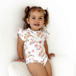 Load image into Gallery viewer, Snuggle Hunny Camille Short Sleeve Organic Bodysuit

