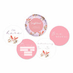 Load image into Gallery viewer, Snuggle Hunny Major Mitchell &amp; Blush Reversible Milestone Cards

