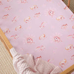 Load image into Gallery viewer, Snuggle Hunny Unicorn Organic Fitted Cot Sheet
