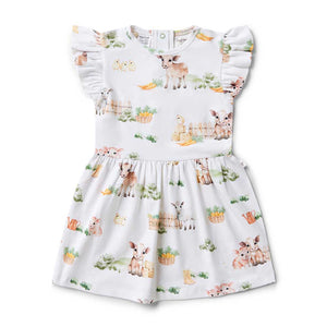 Snuggle Hunny Farm Organic Dress [sz:000]