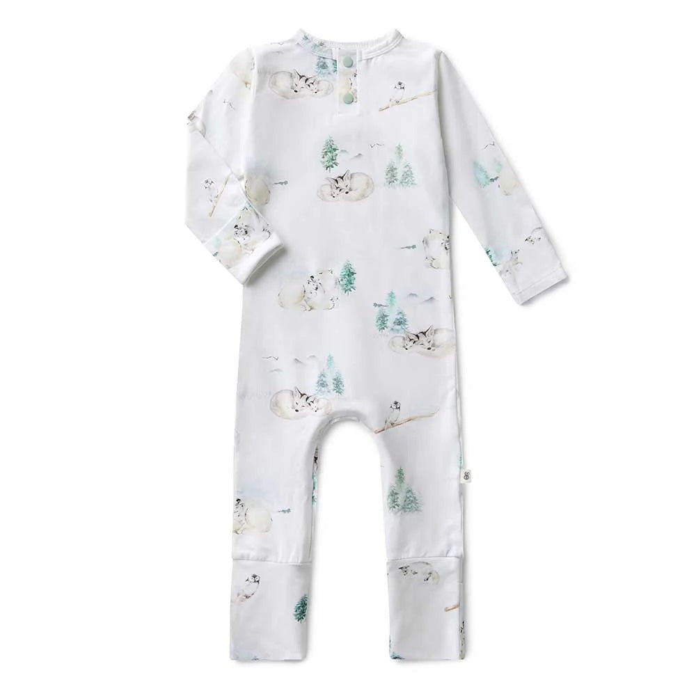 Snuggle Hunny Arctic Organic Growsuit [sz:0000]