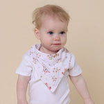 Load image into Gallery viewer, Snuggle Hunny Butterfly Organic Dribble Bib
