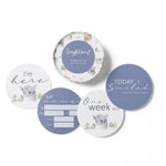 Load image into Gallery viewer, Snuggle Hunny Dragon &amp; Indigo Reversible Milestone Cards
