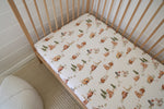 Load image into Gallery viewer, Snuggle Hunny Bears Organic Fitted Cot Sheet
