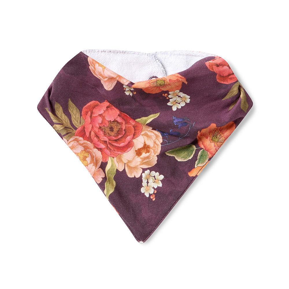Snuggle Hunny Sienna Organic Dribble Bib