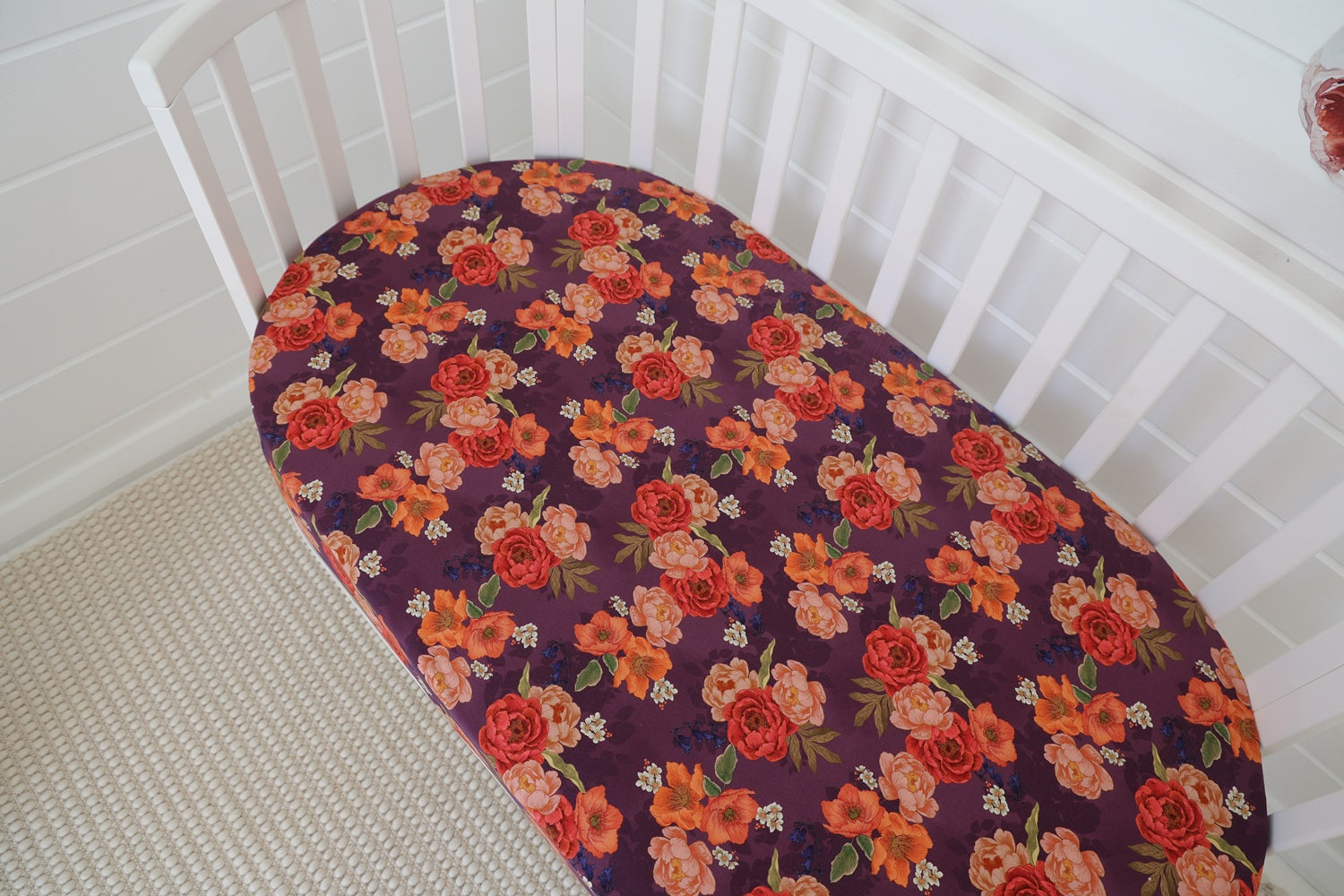 Snuggle Hunny Sienna Organic Fitted Cot Sheet