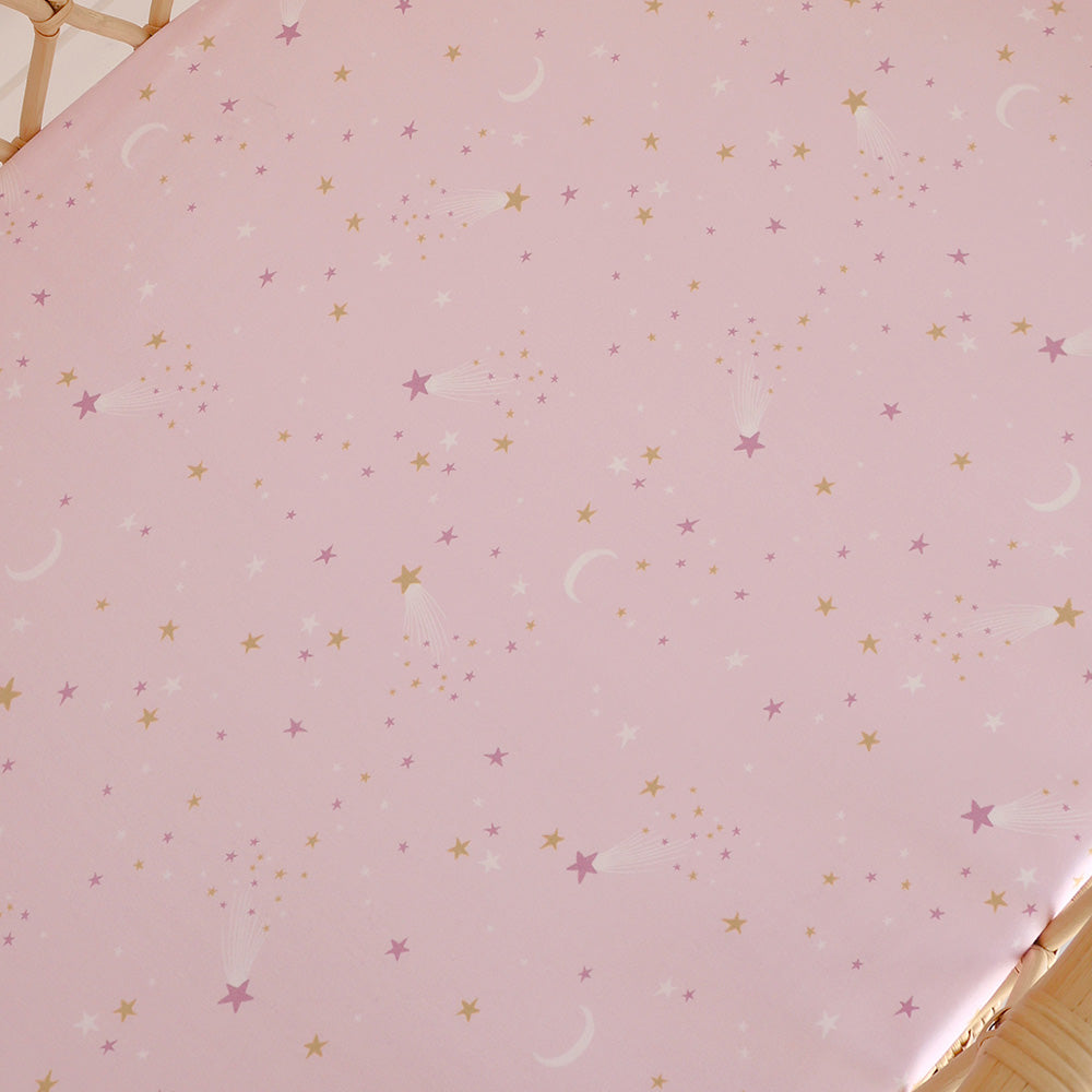 Snuggle Hunny Twinkle Organic Bassinet Sheet/change Pad Cover