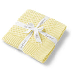 Load image into Gallery viewer, Sunlight Diamond Knit Organic Baby Blanket
