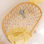 Load image into Gallery viewer, Beach Fun Organic Bassinet Sheet / Change Pad Cover
