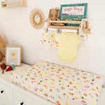 Load image into Gallery viewer, Beach Fun Organic Bassinet Sheet / Change Pad Cover
