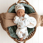 Load image into Gallery viewer, Woodland Tales &amp; Pebble Reversible Milestone Cards
