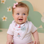 Load image into Gallery viewer, Fairy Garden Organic Dribble Bib
