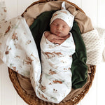 Load image into Gallery viewer, Woodland Tales Organic Muslin Wrap

