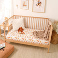 Snuggle Hunny Cowboys Organic Fitted Cot Sheet