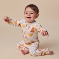Snuggle Hunny Cowboys Organic Snugglesuit Convertible Romper [sz:newborn (0000)]