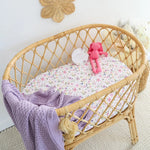 Load image into Gallery viewer, Snuggle Hunny Gracie Organic Bassinet Sheet/change Pad Cover

