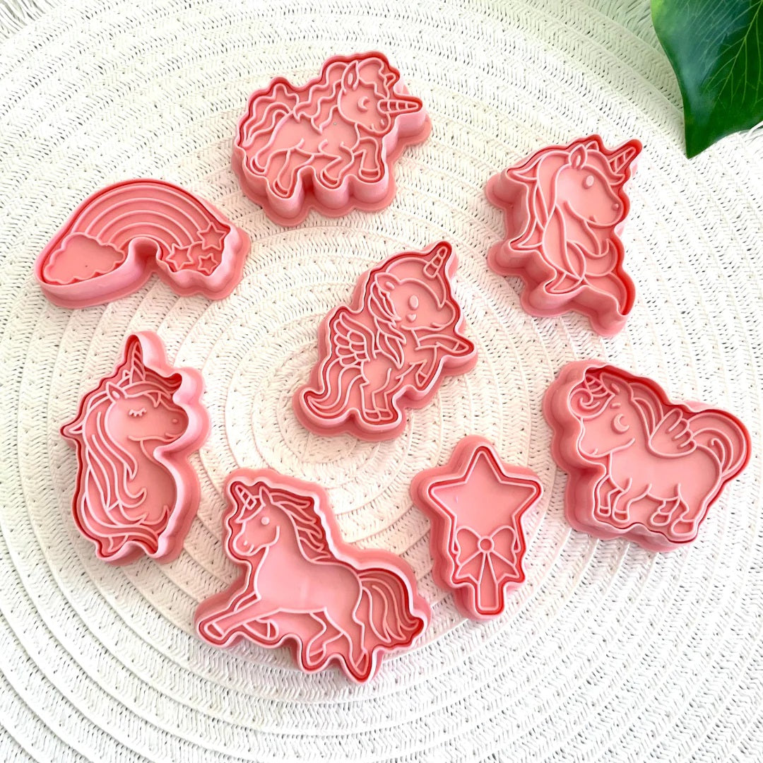 Wild Dough Unicorns Cutters & Stamps Set