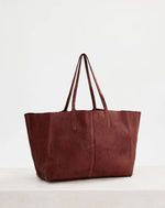 Load image into Gallery viewer, Juju &amp; Co Unlined Tote - Cognac
