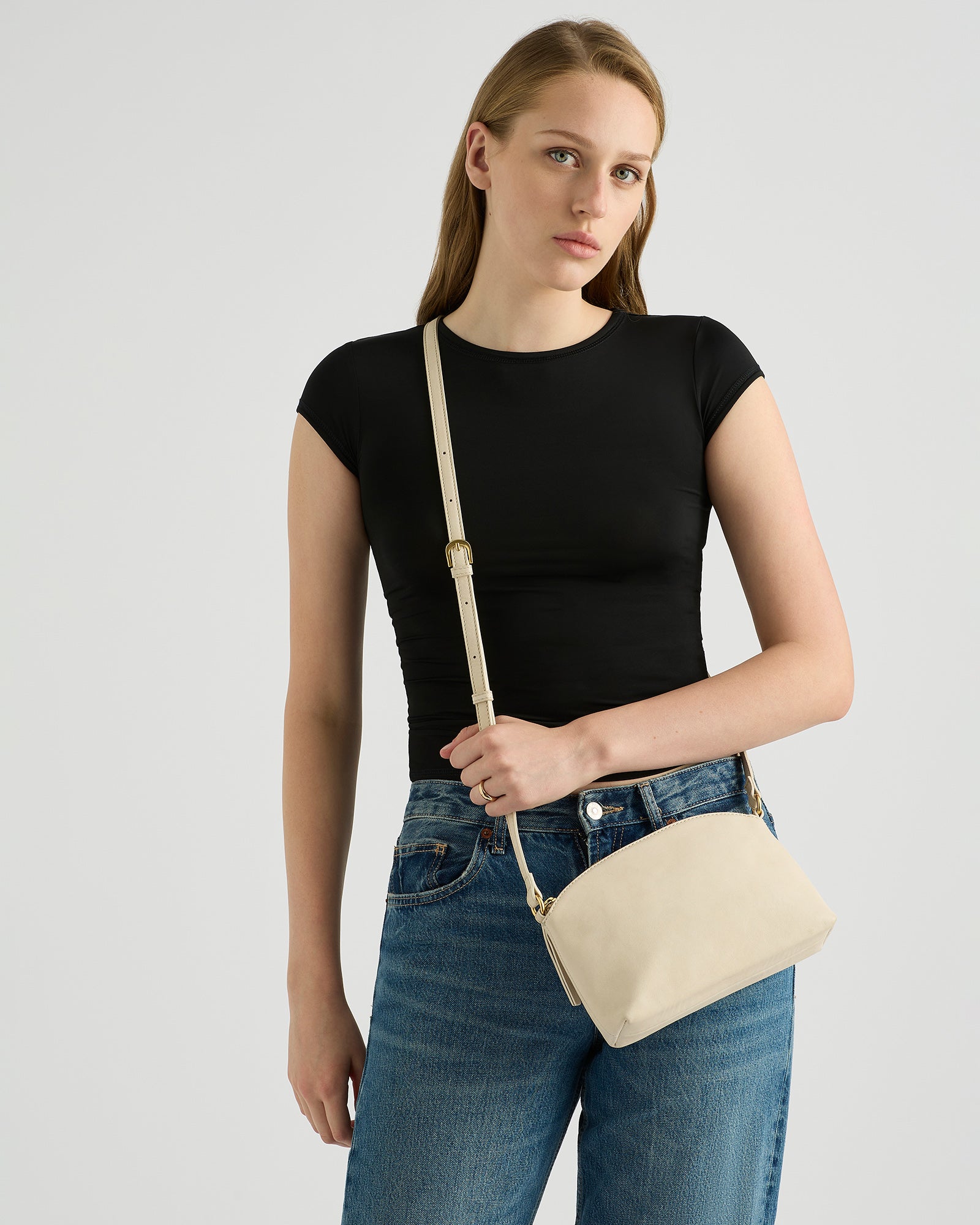 Juju & Co Cleo Crossbody - Ivory