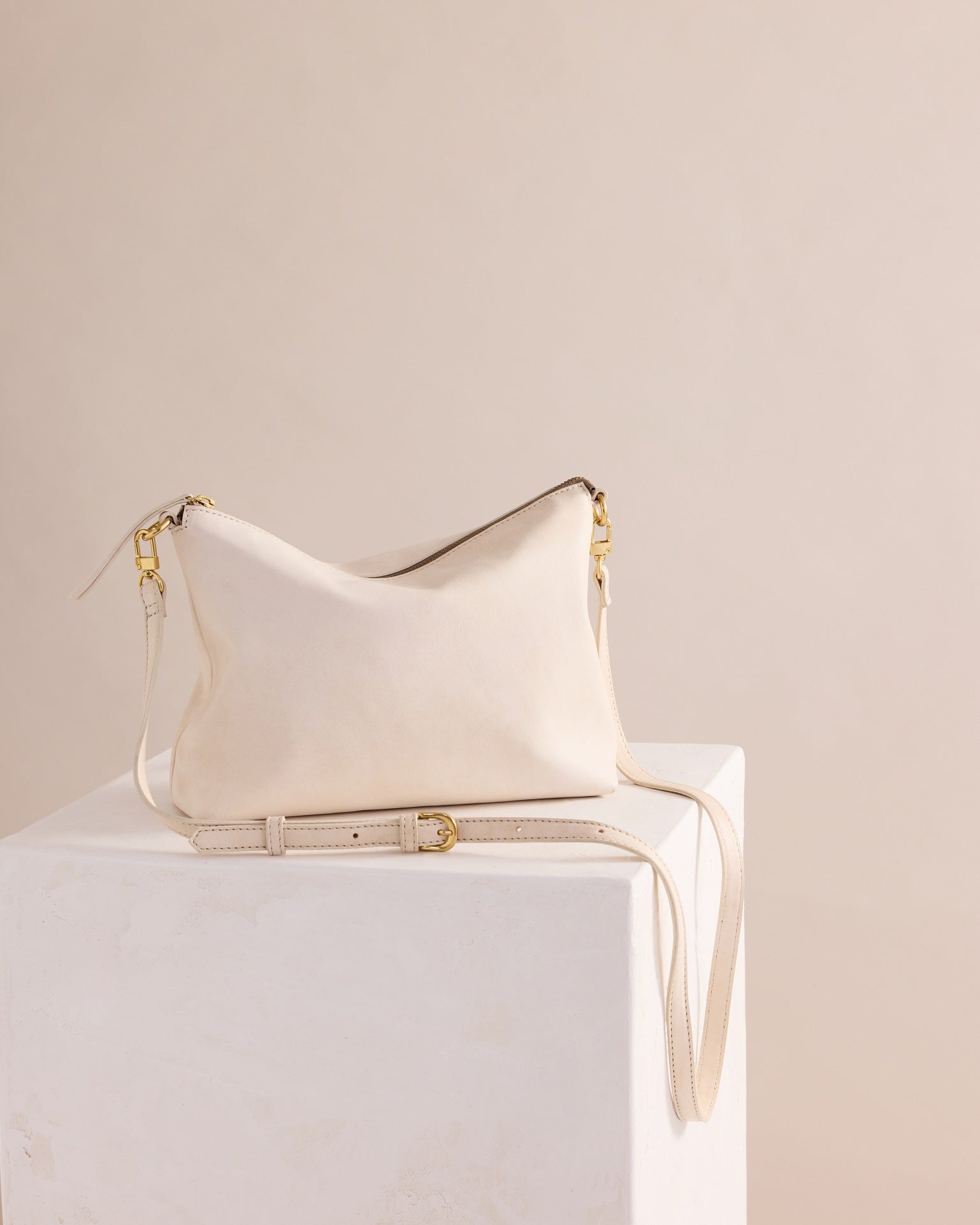 Juju & Co Augusta Crossbody Bag Ivory