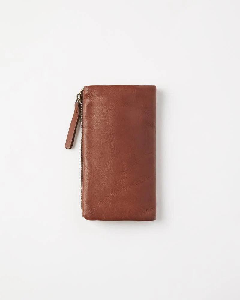Juju & Co Large Capri Wallet Cognac