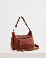 Load image into Gallery viewer, Juju &amp; Co Signature Slouchy Bag - Cognac
