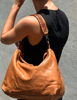 Load image into Gallery viewer, Juju &amp; Co Signature Slouchy Bag - Tan
