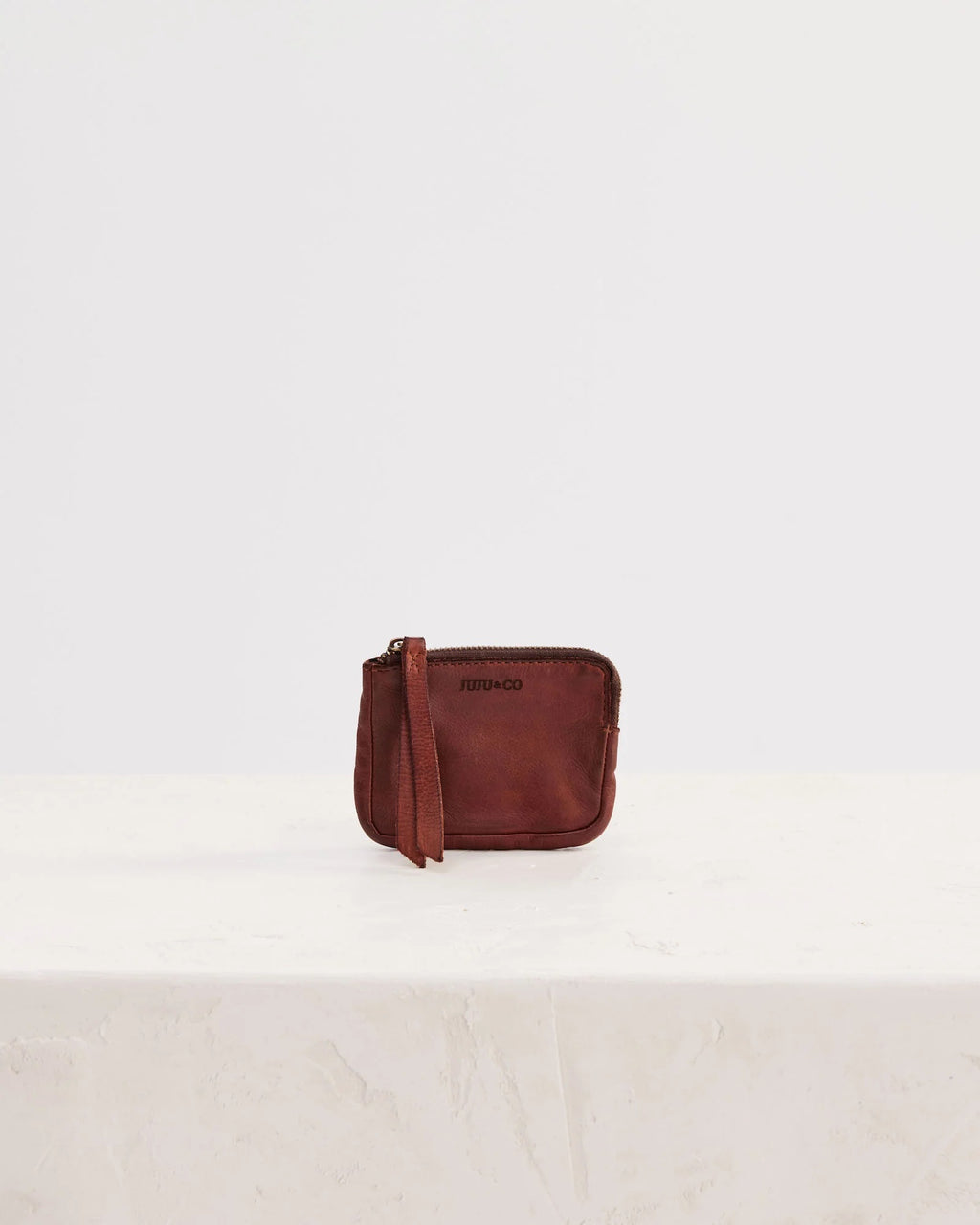 Juju & Co Compact Pouch - Cognac