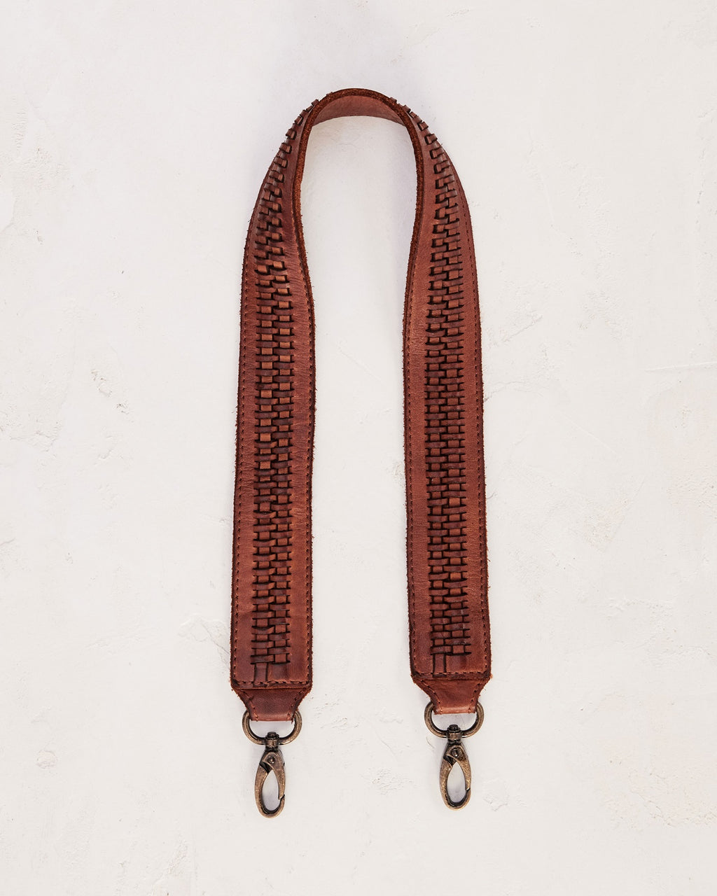 Juju & Co Braided Strap Short - Cognac