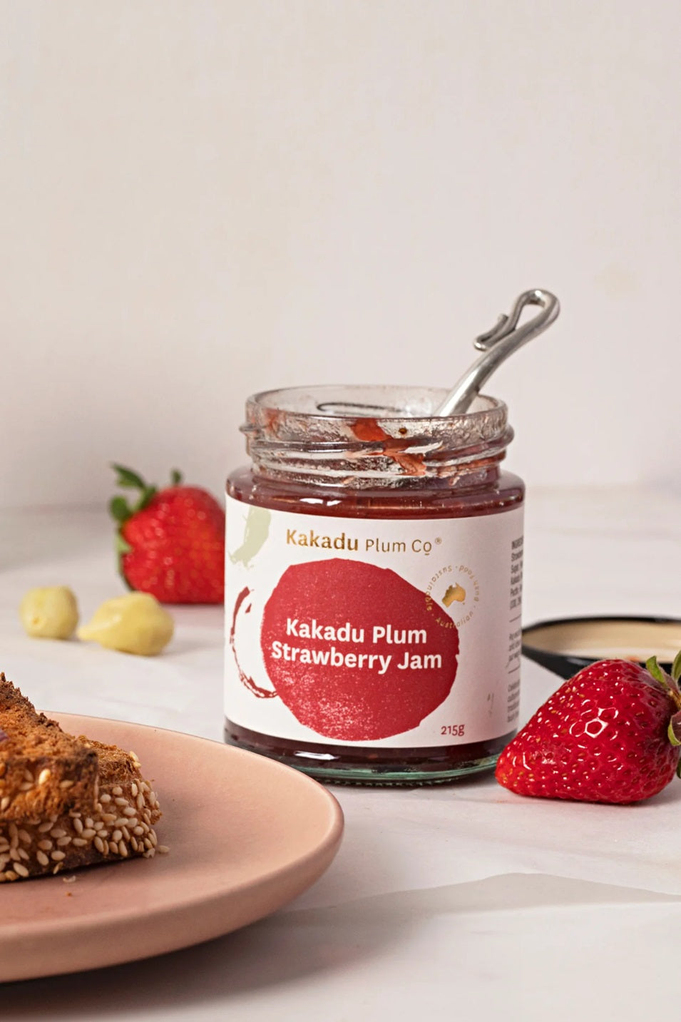 Kakadu Plum Co Strawberry Jam 215g