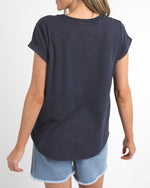 Load image into Gallery viewer, Foxwood Signature Tee Navy [sz:8]
