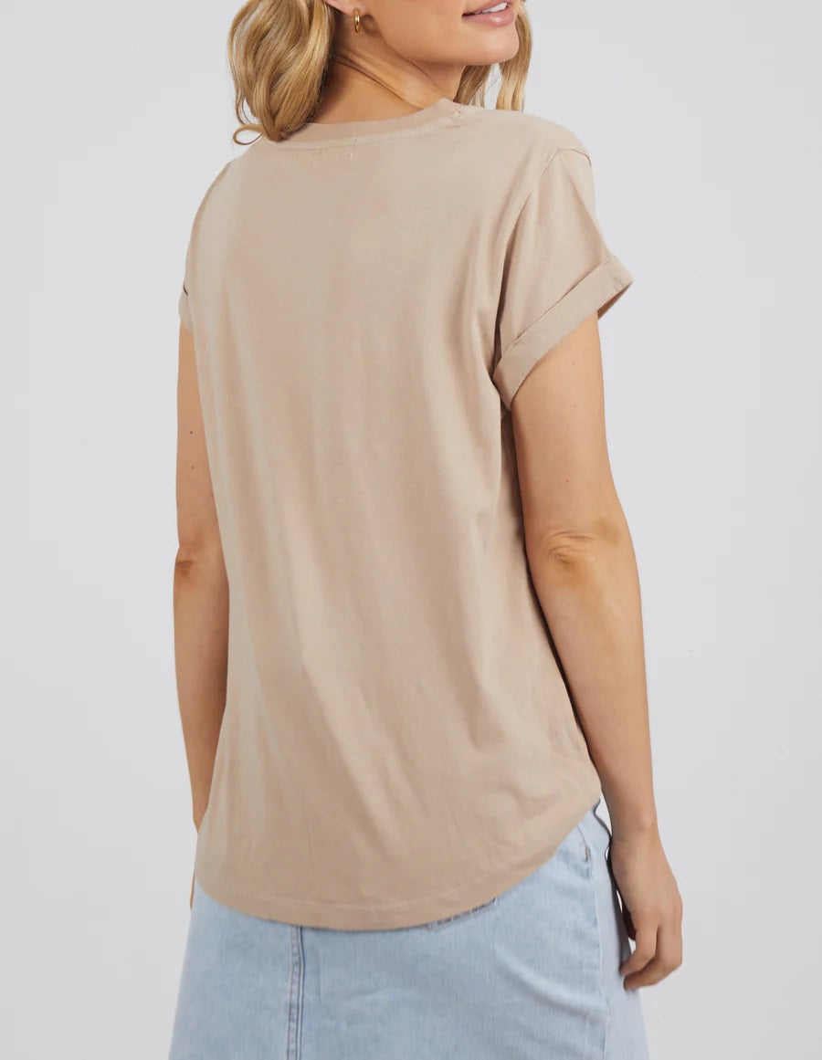 Foxwood Manly Vee Tee Oatmeal * Sale *