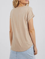 Load image into Gallery viewer, Foxwood Manly Vee Tee Oatmeal *sale*
