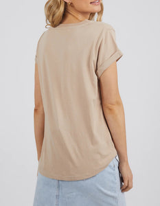 Foxwood Manly Vee Tee Oatmeal *sale*