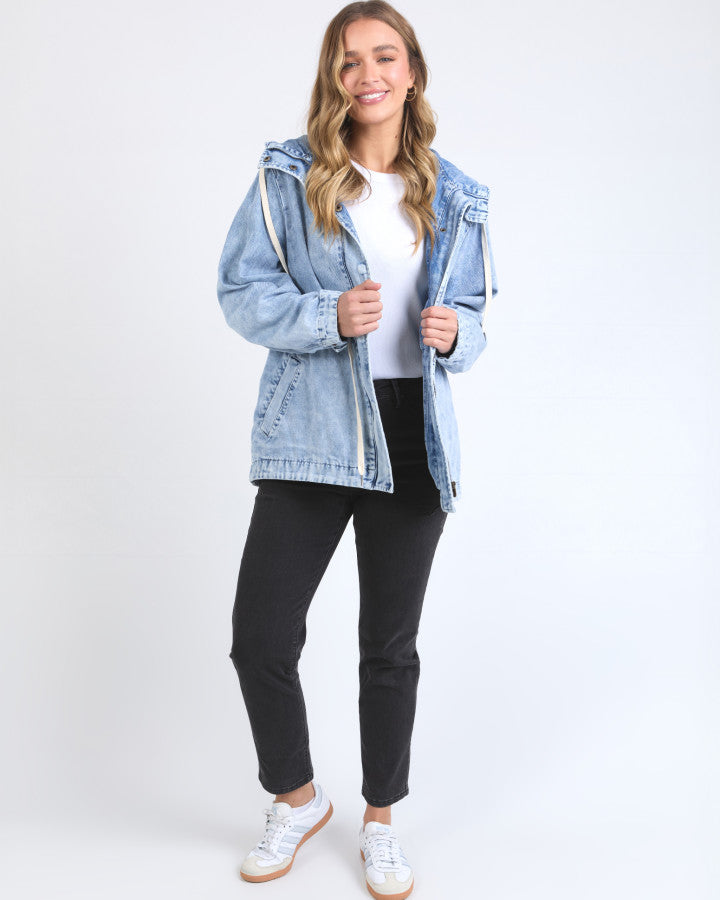 Foxwood Kingston Anorak Light Blue [sz:10]