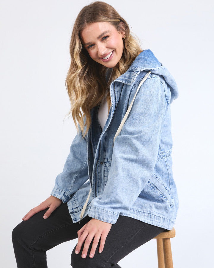 Foxwood Kingston Anorak Light Blue [sz:10]