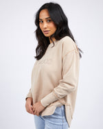 Load image into Gallery viewer, Foxwood Simplified Crew Oatmeal [sz:10]
