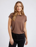 Foxwood Manly Tee Chocolate [sz:8]