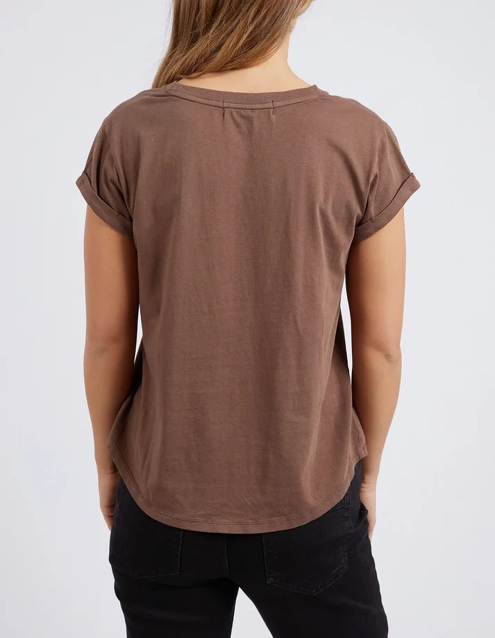 Foxwood Manly Tee Chocolate [sz:8]