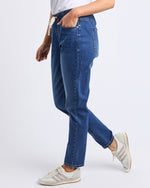 Load image into Gallery viewer, Foxwood Juliette Jogger Jean Vintage Blue [sz:8]
