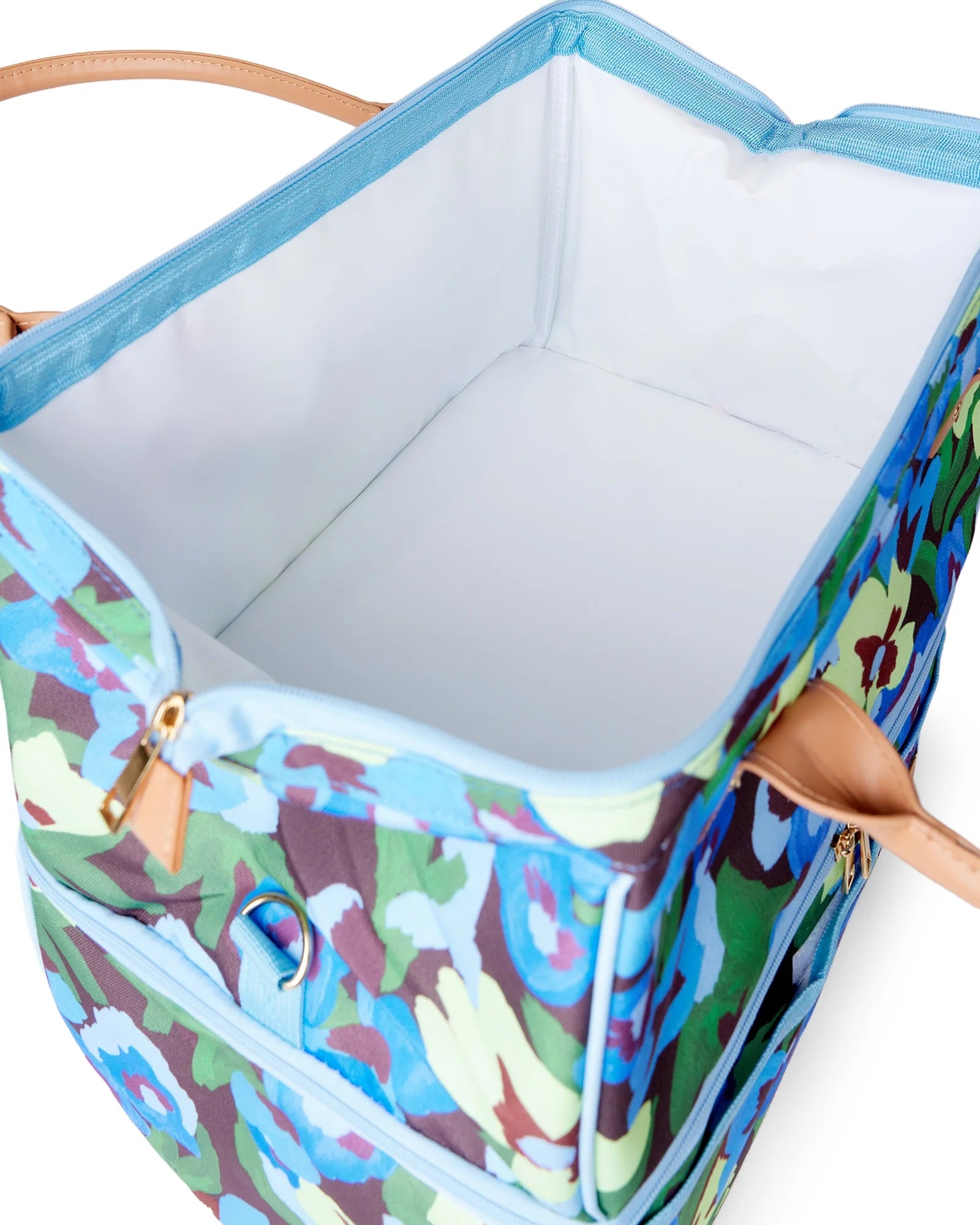 The Somewhere Co Pansy Patch Cooler Bag