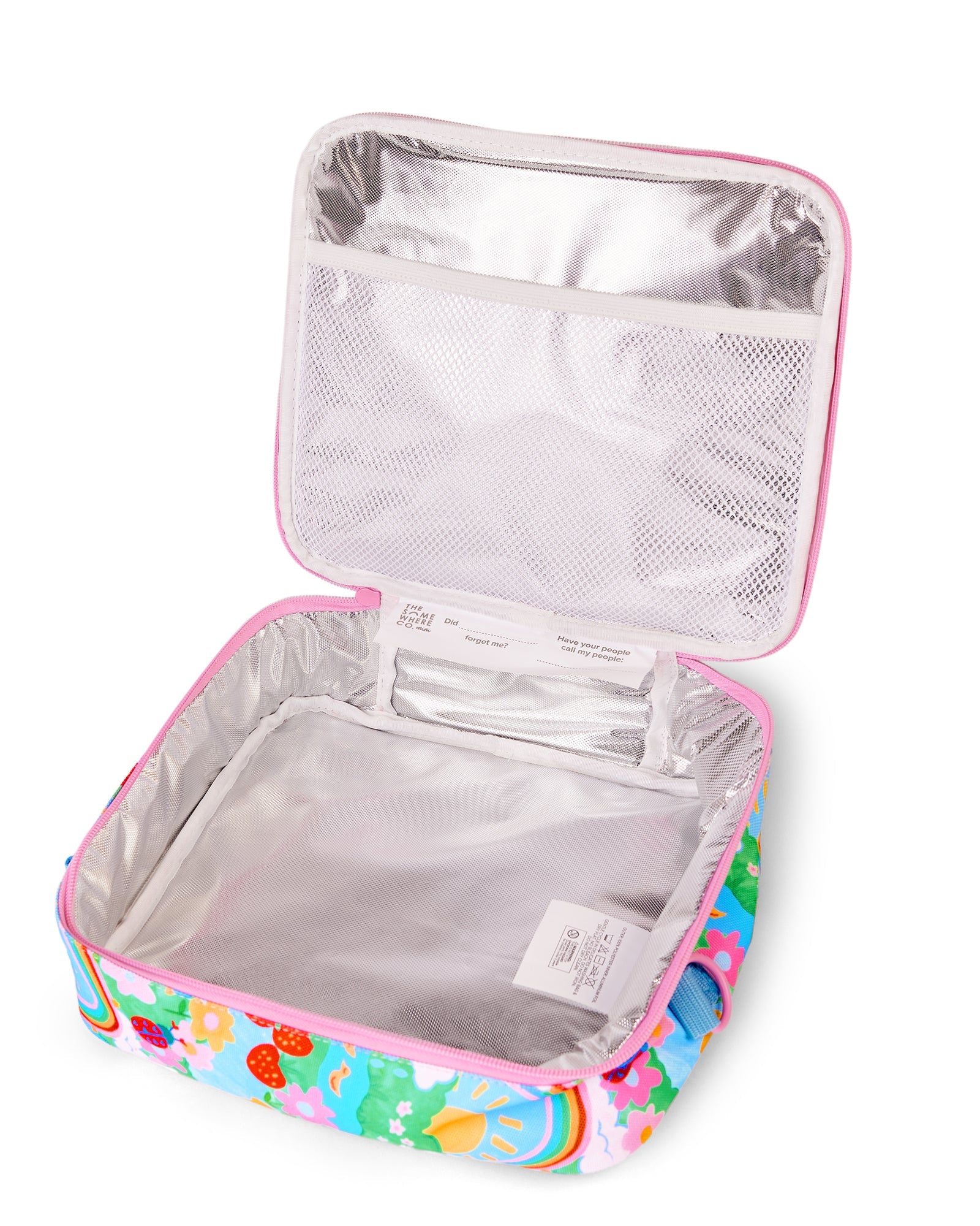 The Somewhere Co Rainbow Garden Mini Lunch Case