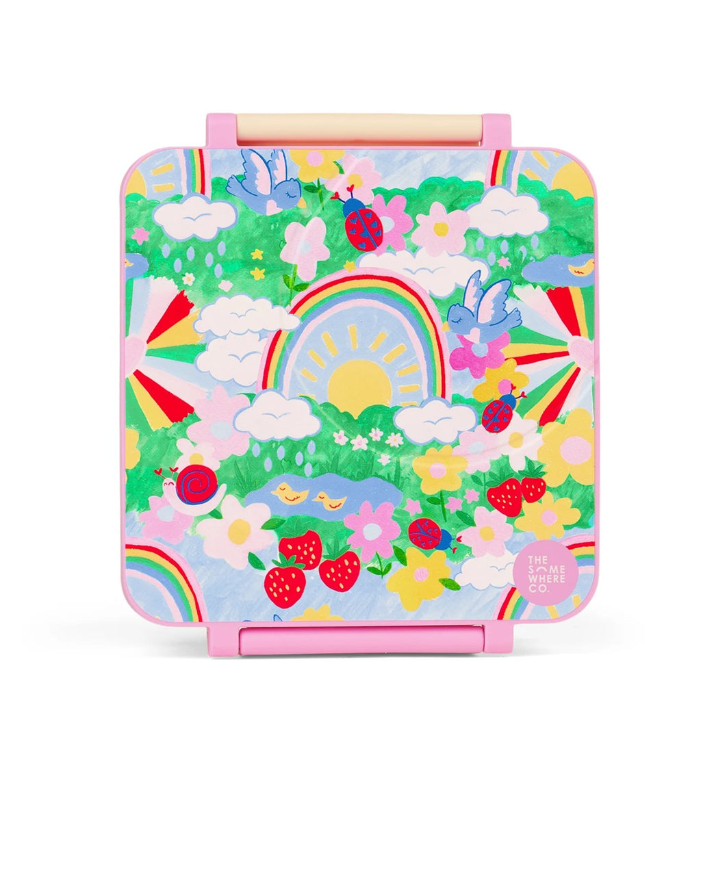The Somewhere Co Rainbow Garden Mini Bento Lunch Box