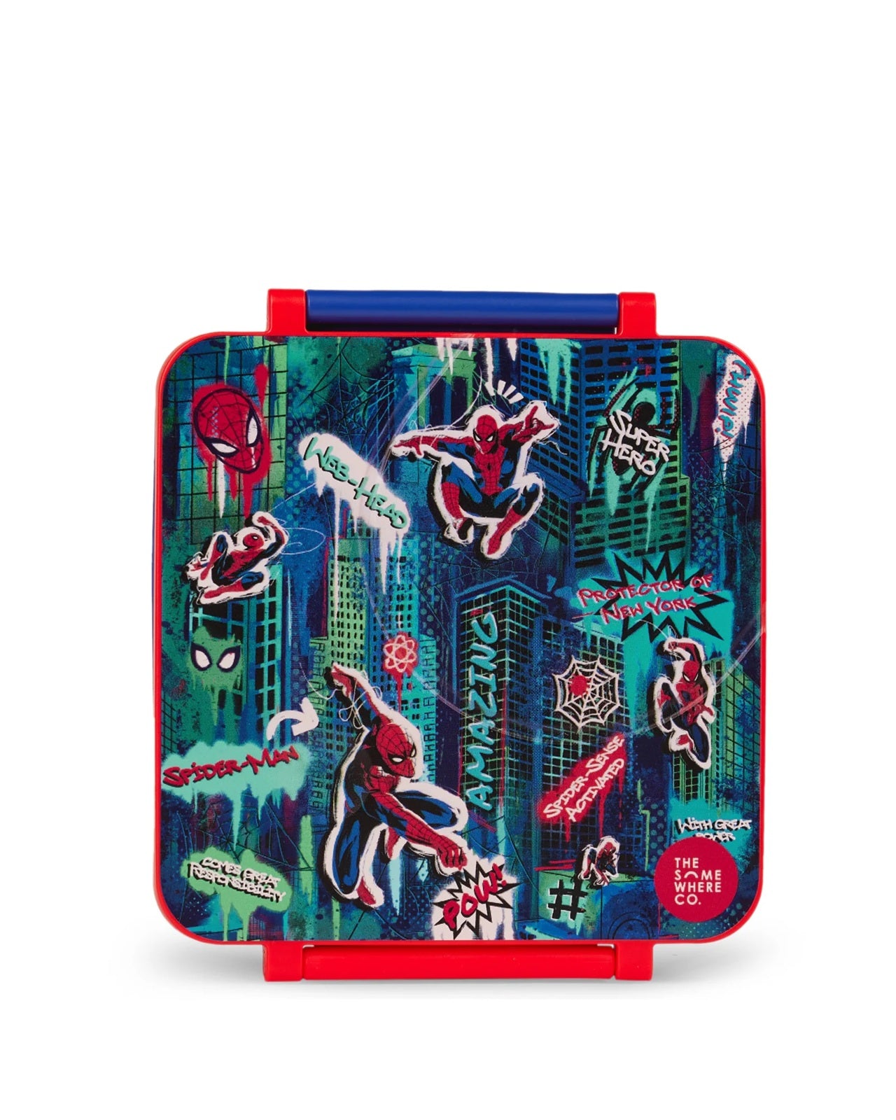 The Somewhere Co Spiderman Mini Bento Lunch Box