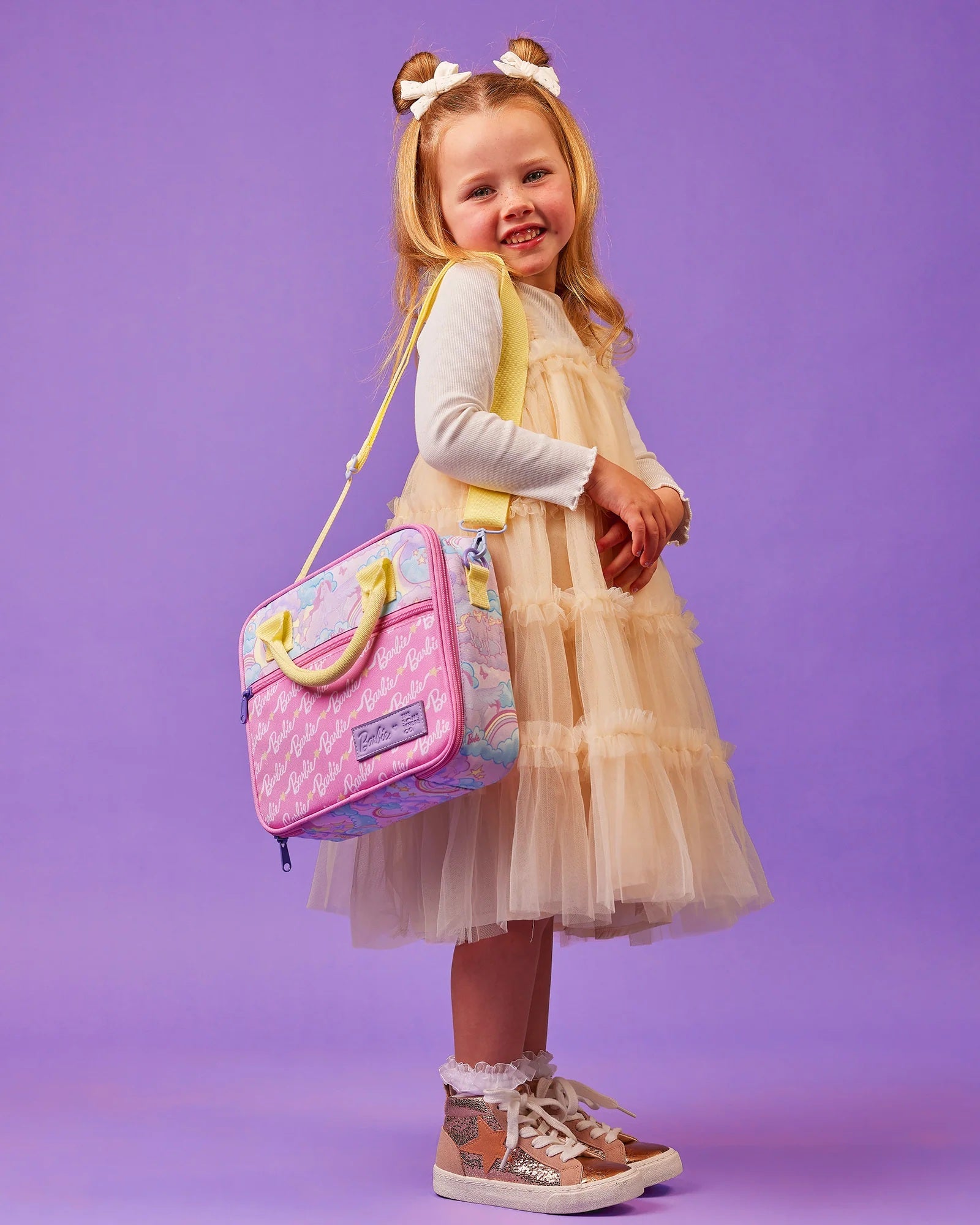 The Somewhere Co Barbie Unicorn Fantasy Mini Lunch Case