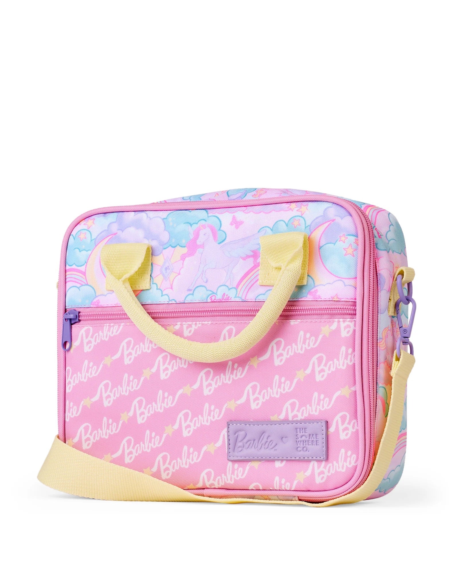 The Somewhere Co Barbie Unicorn Fantasy Mini Lunch Case