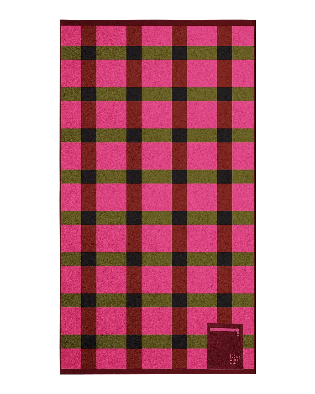 The Somewhere Co - Premium Cotton Beach Towel - Samba