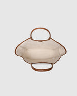 Load image into Gallery viewer, Louenhide Alexandra Tote Bag - Canvas/tan
